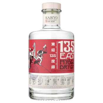 Джин 135 East Gin Hyogo 42% 0,7л