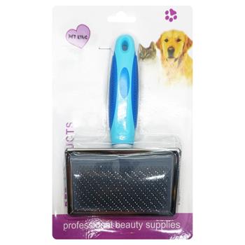 Расческа-грабли для животных 19,5*12см - купить, цены на Таврия В - фото 1