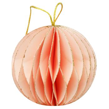 Куля ялинкова Koopman паперова кольорова 6см - купити, ціни на - фото 3