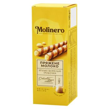 Molinero Waffle Sticks with Baked Milk 140g