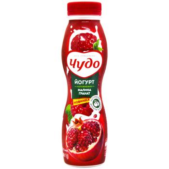 Chudo Raspberry-Pomegranate Yoghurt 2.5% 260g - buy, prices for Za Raz - photo 1