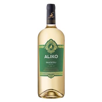 Вино Aliko Rkatsiteli біле сухе 9,7-14% 1,5л - купити, ціни на ULTRAMARKET - фото 1