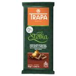 Trapa Stevia and Hazelnut Milk Chocolate 75g