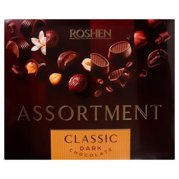 Конфеты Roshen Assortment Classic в черном шоколаде 154г - купить, цены на ЕКО Маркет - фото 2