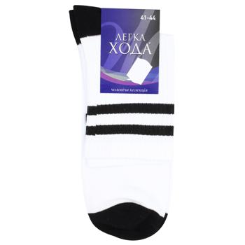 Lehka Khoda Men's White Socks 27-29s