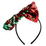 Koopman Bow with Sequins Headband 17x16cm