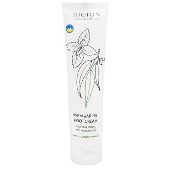 Крем для ніг з м'ятою та евкаліптом BIOTON COSMETICS 100мл