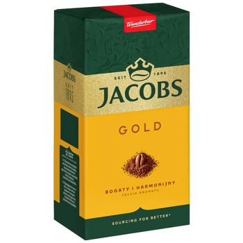 Кофе молотый Jacobs Gold 500г