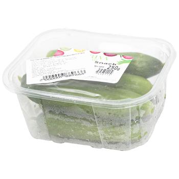 Cucumbers Mini Snack 250g - buy, prices for Auchan - photo 1
