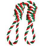 MasterZoo Christmas Rope with Two Handles Dog Toy 8x30cm