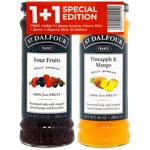 Джем St Dalfour Ананас Манго 284г + 4 Фрукти 284г