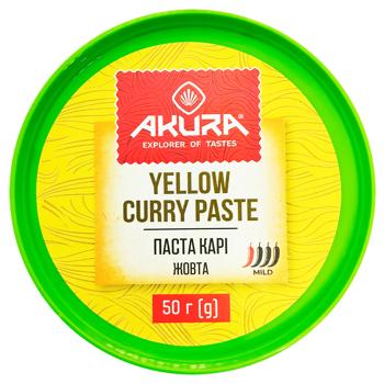 Akura Yellow Curry Paste 50g - buy, prices for Vostorg - photo 3