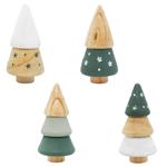 Koopman Christmas Tree Decorative Figurine 45x45x110mm in Assortment