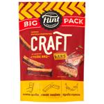 Flint Craft Bars Rye Wheat Rusks with Steak BBQ Flavor 120g