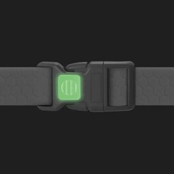 Нашийник для собак Waudog Waterproof водостійкий з QR паспортом M 28-40см/20мм чорний - купити, ціни на MasterZoo - фото 2