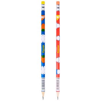 Yes Miffy Graphite Pencil with Eraser in assortment