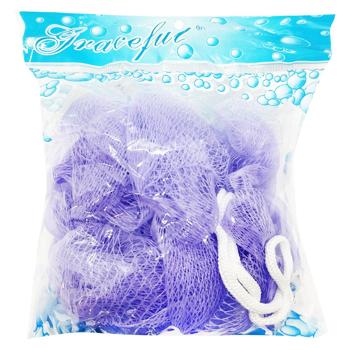 Мочалка Бант яркая 25г - купить, цены на КОСМОС - фото 3