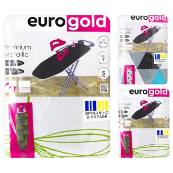 Чехол Eurogold Premium Metallic для гладильной доски 110X30см - купить, цены на METRO - фото 1