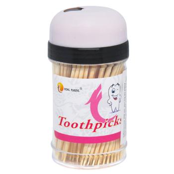 Зубочистки 200 шт.бамбуков арт.YQ-03 И954 - купити, ціни на КОСМОС - фото 2