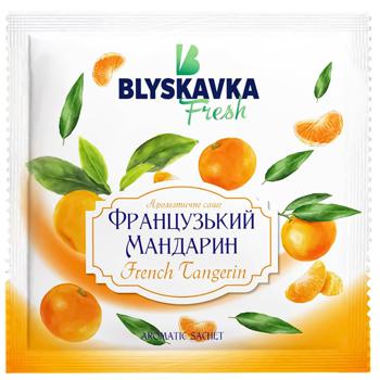 Ароматичне саше Blyskavka Fresh Французький мандарин 10г - купить, цены на - фото 1