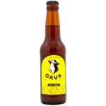 Beer Gava 6.1% 330ml glass bottle Ukraine