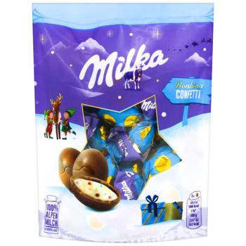 Шоколад молочний Milka у формі яйця 86г