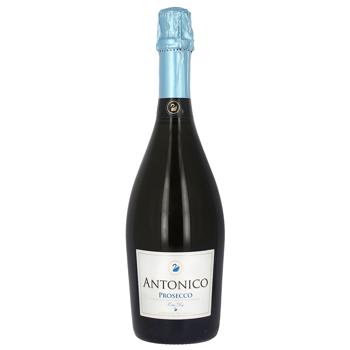 Вино ігристе Antonico Prosecco Extra Dry DOC Spumante біле сухе 11% 0,75л - купити, ціни на КОСМОС - фото 1