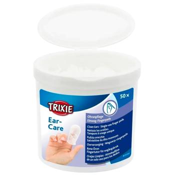 Салфетки Trixie Ear Care для ушей собак и кошек с алоэ вера и гамамелисом 50шт - купить, цены на MasterZoo - фото 4