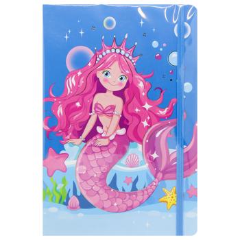 Блокнот на резинке Malevaro Mermaid А5 80 листов - купить, цены на - фото 4