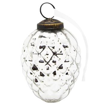 Lefard Silver Christmas Decoration 8cm - buy, prices for - photo 1