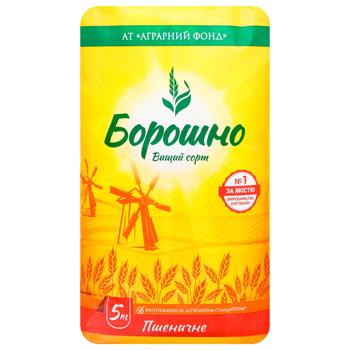 Борошно пшеничне Аграрний фонд вищий сорт 5кг - купити, ціни на ЕКО Маркет - фото 2