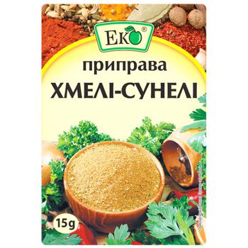 Приправа Эко Хмели-сунели 15г - купить, цены на Ашан - фото 1