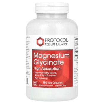 Protocol for Life Balance High Absorption Magnesium Glycinate 180 capsules - buy, prices for Biotus - photo 1