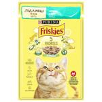 Корм влажный Friskies с уткой для взрослых кошек 85г