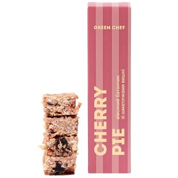 Батончик Green Chef с хлопьями и кусочками вишни 40г