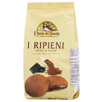 Il Borgo Cookies with Cocoa Cream Filling 200g - buy, prices for Za Raz - photo 1