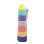 Іграшка-пірамідка Baby Team Кольорова вежа
