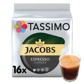 Jacobs Tassimo Espresso Ground Coffee in Capsules 16pcs 118.4g