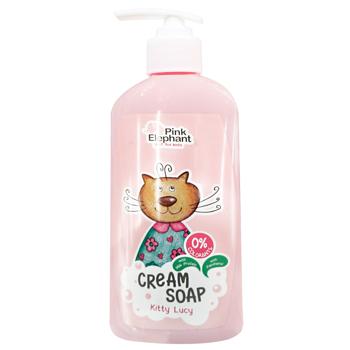 Pink Elephant Kitten Musya Liquid Cream-soap for Children 250ml