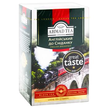 Чай чорний Ahmad Tea Англійський до сніданку листовий 100г - купити, ціни на - фото 2