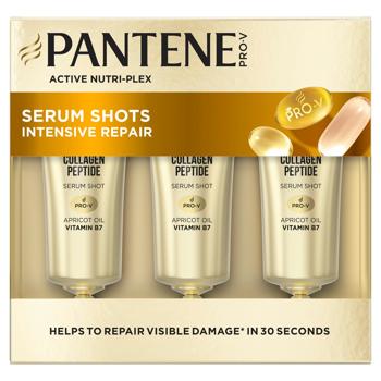 Pantene Pro-V 1 Minute Nourishing Cocktail Hair Product in Ampoules 3pcs*15ml - buy, prices for NOVUS - photo 2