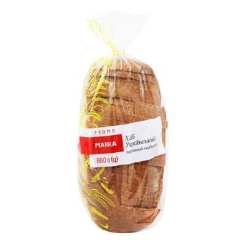 Marka Promo Ukrainian Sliced Bread 800g - buy, prices for NOVUS - photo 1
