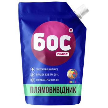 Плямовивідник Бос плюс Color гель 500мл - купити, ціни на За Раз - фото 1