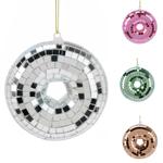 Koopman Christmas Tree Decoration Mirrored Doughnut