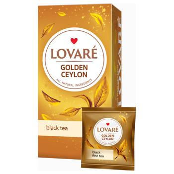 Чай черный Lovare Golden Ceylon 2г*24шт - купить, цены на Эпицентр FOOD - фото 2
