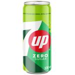 Напиток газированный 7up Zero Sugar 0,33л