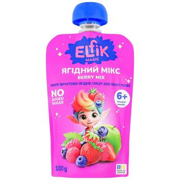 Пюре Elfik Magic Ягодный микс 100г