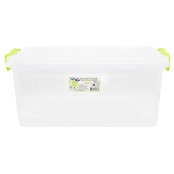 Lux №7 Al-Plastic Food container with lid 9.5l - buy, prices for NOVUS - photo 2