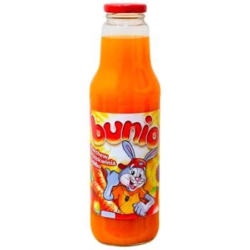 Bunio Carrot-Peach-Apple Juice 750ml