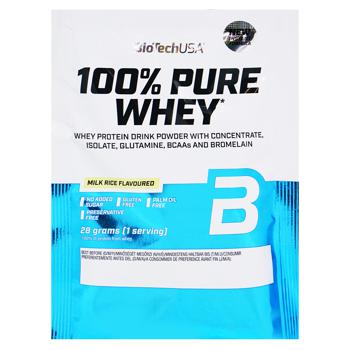 Biotech 100% Pure Whey Rice Pudding Protein 28g - buy, prices for NOVUS - photo 1